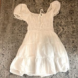 White Picnic Dress